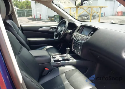 2017 Nissan Pathfinder Sl from USA, damaged, VIN 5N1DR2MM4HC618475